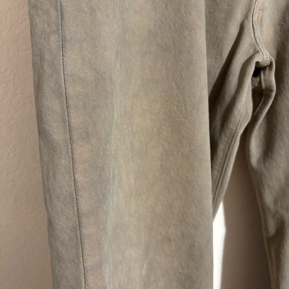 Y2K Levi's 501 Jeans Mens 40x30 Button Fly Straight Leg Red Tab Khaki WPL423 - Picture 3 of 10